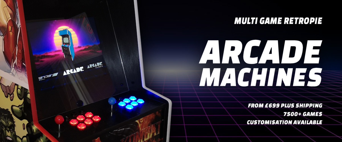 Multi Game Arcade Machine Retro Games Console Sales Uk Custom