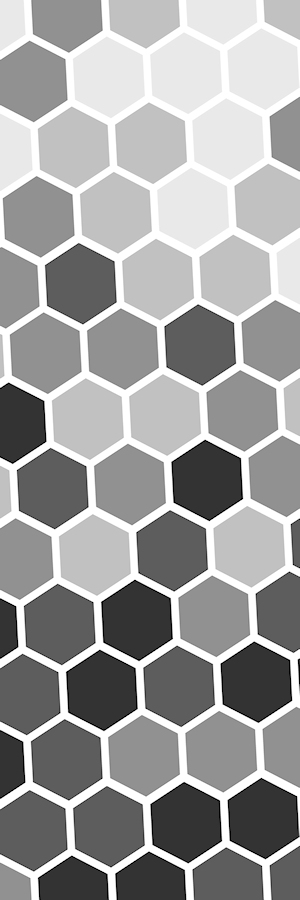 Abstract Grey Hex